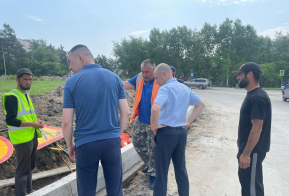 Глава города Амурска лично проверил ход реализации национального проекта 