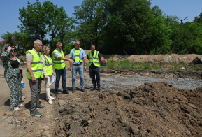 Ход дорожных работ проинспектировали в Хабаровске