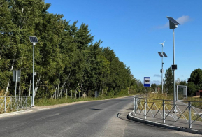 Ремонт дороги к селу Виноградовка завершается