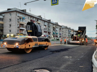 В Комсомольске-на-Амуре завершается ремонт дорог по нацпроекту 